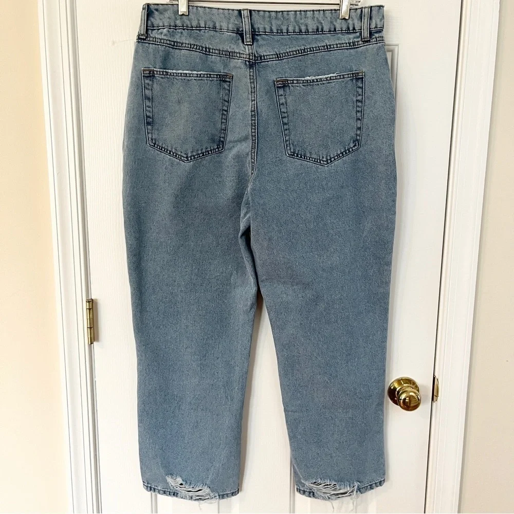 NWT Rewash the straight ankle high rise 13/31